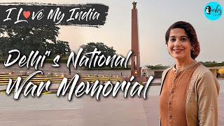 Delhis National War Memorial Honouring Indias Martyred Soldiers  Curly Tales [upl. by Hospers]