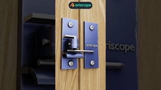 ariscope Secure SwingLatch with Locking Metal Rod and Click Sound [upl. by Ynattib]