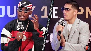 JERMELL CHARLO VS BRIAN CASTANO  FULL FINAL PRESS CONFERENCE amp FACE OFF VIDEO [upl. by Anatniuq]