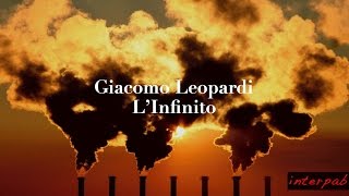 quotThe Infinitequot by Giacomo Leopardi A timeless Italian poem translated in English [upl. by Merriman]