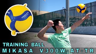 Mikasa V300WATTR Training Ball Review  Volleyball Drills [upl. by Thedrick]