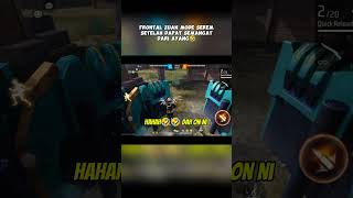 PART 2 FRONTAL ZUAN BY ONE LAWAN SIDZ SETELAH DI SEMANGAT IN AYANG freefire [upl. by Tasia]