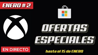 🔴OFERTAS de XBOX ADELANTO de las OFERTAS ESPECIALES  INICIO DE AÑO [upl. by Grossman]