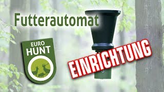 Einrichtung der EUROHUNT Futterautomaten 6V 12V Pro [upl. by Craggy]