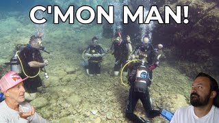 Divers React to Scuba Instructors teaching students on their knees [upl. by Frodi625]