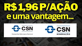 CSNA3 ou CMIN3 AÇÕES CÍCLICAS BARATAS E QUE PAGAM ALTOS DIVIDENDOS Companhia Siderúrgica Nacional [upl. by Eimrots]