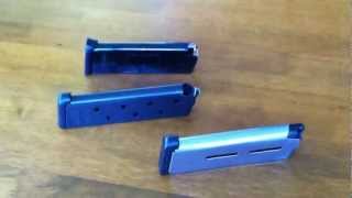 Wilson Combat Vs Chip McCormick Vs Act 1911 Mags [upl. by Calysta]