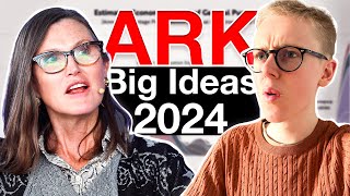 Första Genomgång av Ark Invests quotBig Ideas 2024quot Rapport  Investerare Reagerar [upl. by Akim441]