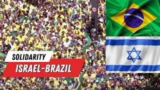 Immense Brazilian Support for Israel [upl. by Atiluj]