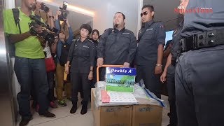 Authorities storm Penang money scheme supermarket [upl. by Cocke]