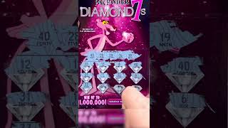 🩷🐆 Pink Panther Diamond 7s Double Win newyorklottery scratchofftickets shorts pinkpanther [upl. by Lehar]