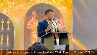 CEO Speech after becoming Asias Professional Education Institute  Asia Awards [upl. by Pietrek]