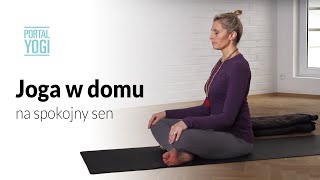 Joga w domu na spokojny sen [upl. by Ardnassak]