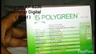 Polygreen KP 6230 Tensimeter Digital  Wrist [upl. by Myers639]