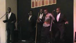 The Gugulethu Tenors Pata Pata Live  Marimba Restaurant 7 May 2010 [upl. by Nylrehc76]