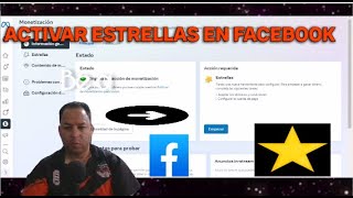 como activar o monetizar con estrelas en facebook [upl. by Ahl]