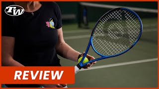 Dunlop FX 500 Tour Tennis Racquet Review speedy amp spinfriendly w an updated softer feel for 2023 [upl. by Gilli]