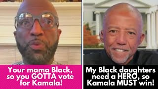 Delusional Comedian SHAMES Black Men on LIVE TV amp Blames MISOGYNY for Lack of Support for Kamala [upl. by Darlleen10]