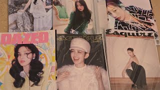 NEWJEANS MINJI DAZED KOREA NOV 2024  DANIELLE ESQUIRE NOV 2024 UNBOXINGREVIEW [upl. by Ravo]