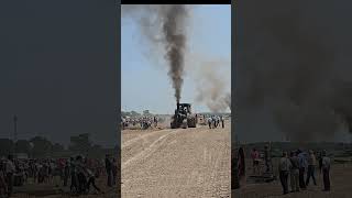 Case 110 Steam Engine Tractor Plowing 🚜 Pinckneyville Illinois Tractor Show tractor shorts [upl. by Nidia]