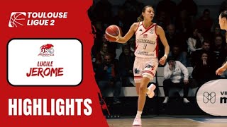 Lucile Jerome vs Toulouse Basket Féminin with USO Mondeville  Basketball Women HIGHLIGHTS 🏀 [upl. by Gosnell668]