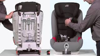 Britax Römer ADVANSAFIX III SICT – Demontaż pasów przejście z kategorii 9 18 do 15 36kg  Tomipl [upl. by Ahsimed]