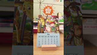 The Rugrats calendar from the Nickbox nickelodeon [upl. by Nylkaj]