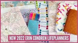 NEW 2022 Erin Condren A5 Ring Agenda amp Softbound Planners [upl. by Yornek]