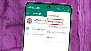 ✅ Como RECUPERAR conversaciones BORRADAS de WhatsApp 2024 Tutorial para recuperar Chats ELIMINADOS [upl. by Gnagflow]