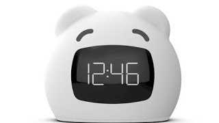 ⏰🐻🔋Battery amp SetupCapello Kids Sleepy Bear Alarm ClockModel CA6 [upl. by Ahselaf710]