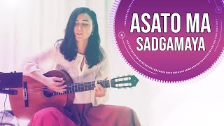 🔴 Asato Ma Sadgamaya  🎤 Julia Konon 🎸 [upl. by Copp]