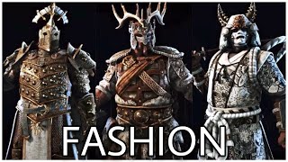 FASHION SHOWCASE in For Honor 21 LOADOUTS [upl. by Maura]