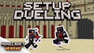 how to setup minecraft dueling in 1 minute  Versus [upl. by Tengdin]