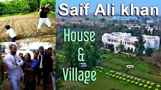 Saif Ali Khan House and Village Pataudi Palace [upl. by Abbye926]