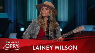 Lainey Wilson – quotThings A Man Oughta Knowquot  Live at the Grand Ole Opry [upl. by Htebazile205]