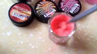 Como hacer acrilico color coral con mia secret [upl. by Eiboj958]