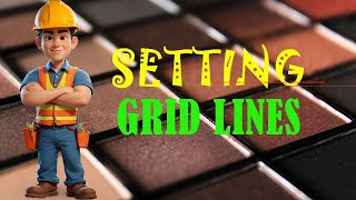 How to Set Up Your Grid Lines in Tekla Tutorial [upl. by Eahsal]