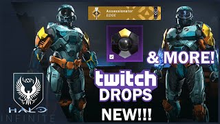 NEW amp Promo Weekend Twitch Drops  Halo Infinite  NEW [upl. by Nodmac]