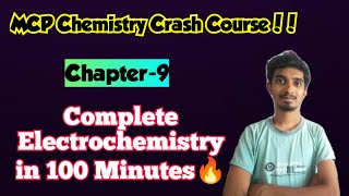 MCP Chemistry Crash CourseElectrochemistry in One ShotJust 100 MinutesTN Class12Chemistry [upl. by Kinson]