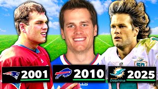 I Played the ENTIRE Career of TOM BRADY [upl. by Schott218]