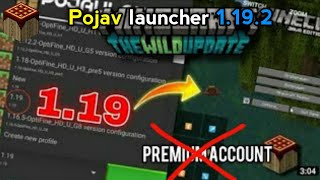 How To Download 1192 In Pojav launcher Pojav Launcher Main 119 Kaise Kare [upl. by Akieluz]