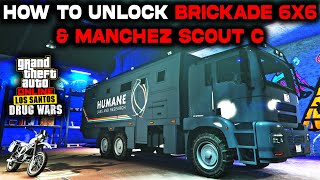 GTA 5 Online How To Unlock Brickade 6x6 Acid Lab amp Manchez Scout C Bike  NEW Vehicle  Drug Wars [upl. by Eves]