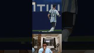 LEO Messi GOAT 🐐🔥football shorts video fifa fifa24 [upl. by Anomis]