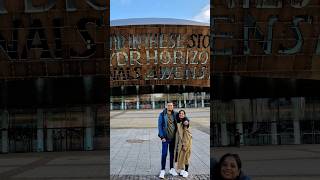 Cardiff Bay cardiffbay wales travel viralshort trending couplegoals fypage [upl. by Yrtneg]