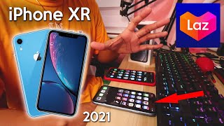 Unboxing iPhone XR from Lazada Philippines 2021 [upl. by Rosio]