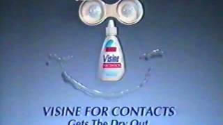 quotVisine Contact Lens Moistener Dropsquot TV Ad USA June 13 2003 [upl. by Dhiren]