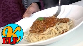 Spaghetti Bolognese selber machen  Bolognese Soße  Pasta  Hackfleisch  KanalELF Rezept 54 [upl. by Derreg]