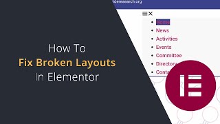 How to Fix Broken Page Layouts in Elementor  Fix Broken Insecure Stylesheets in Elementor [upl. by Navannod525]