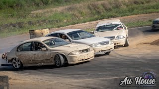 RALEIGH RACEWAY MAXX DRIFT FEST DRIFTING 3 AUTO AU FALCONS [upl. by Eelsel]