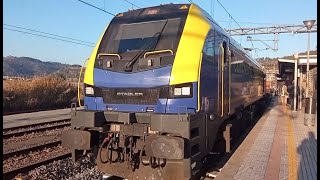 Euro6000 256 Stadler de Continental Rail amb un TECOTEPLA passant per Castellbisbal Gener 2024 [upl. by Leiria]